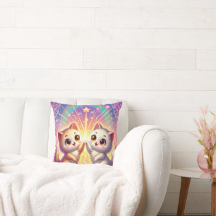Wonder Twins – Magical Cat Duo Cushion