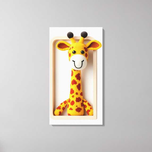 Wonder Wall Art Giggling Giraffe (Front)