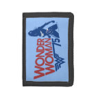 Wonder Woman 75th Anniversary Red & Blue Logo