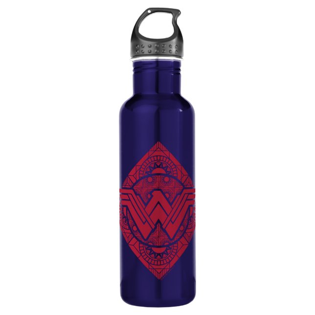 Wonder Woman Amazonian Symbol 710 Ml Water Bottle (Front)
