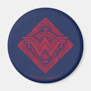 Wonder Woman Amazonian Symbol Magnet