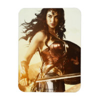 Wonder Woman At Sunset