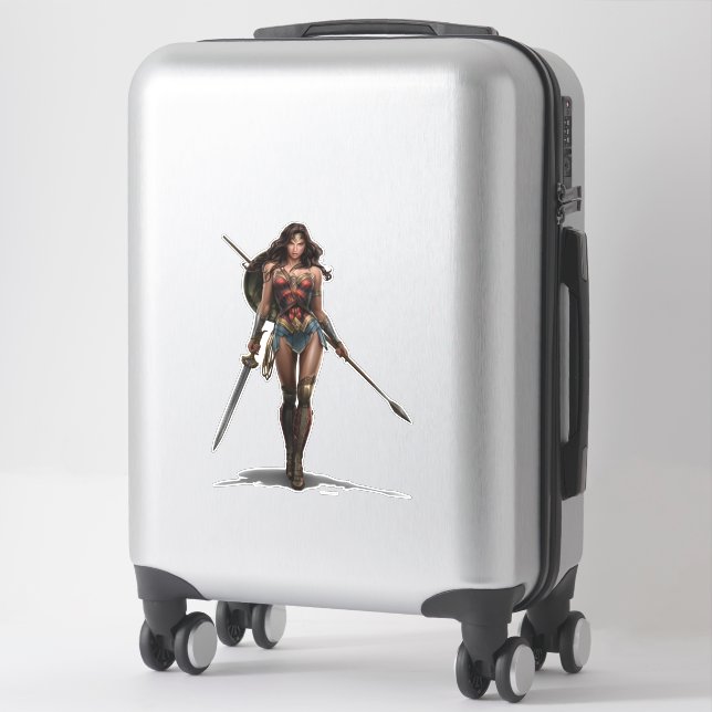 Wonder Woman Battle-Ready Comic Art (Suitcase)