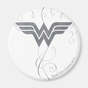 Wonder Woman Beauty Bliss Logo Magnet