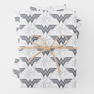 Wonder Woman | Beauty Bliss Logo Wrapping Paper Sheet
