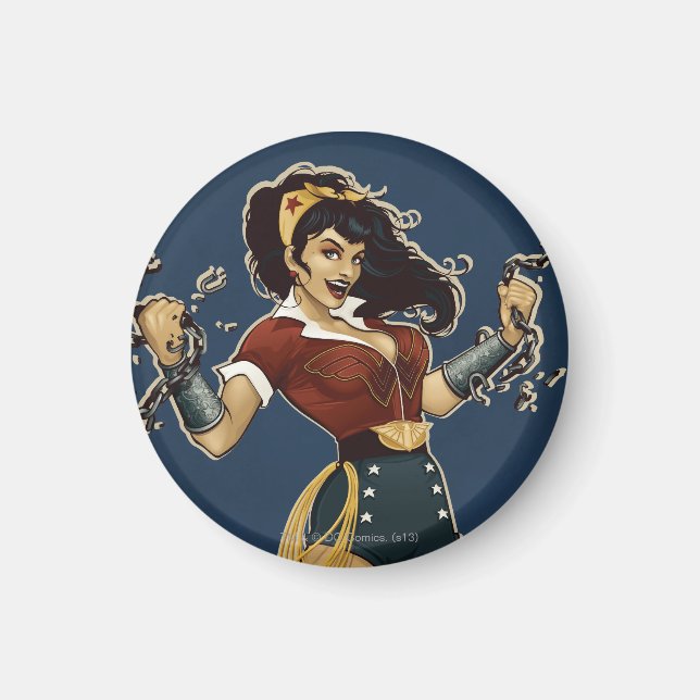 Wonder Woman Bombshell Magnet (Front)