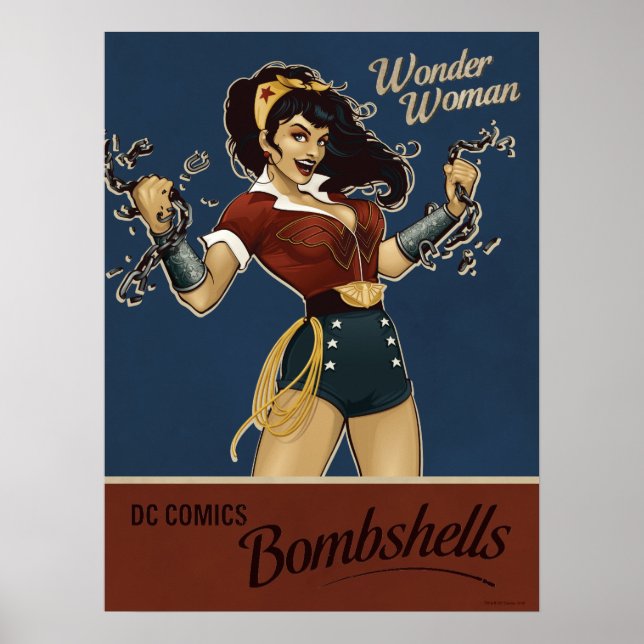 Wonder Woman Bombshell Poster (Front)