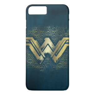 Wonder Woman Brushed Gold Symbol Case-Mate iPhone Case