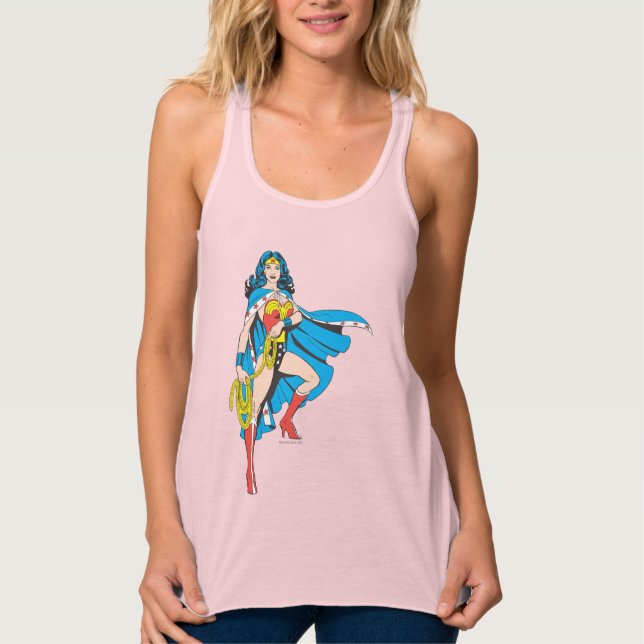 Wonder Woman Cape Singlet (Front)