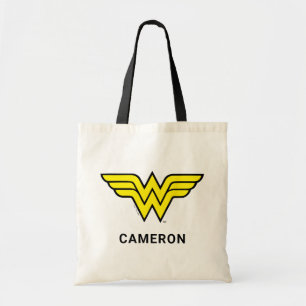 Wonder Woman   Classic Logo   Add Your Logo Tote Bag