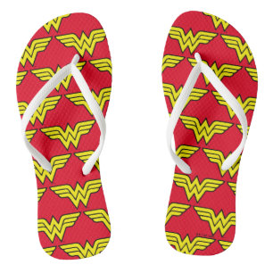 Wonder Woman   Classic Logo Jandals