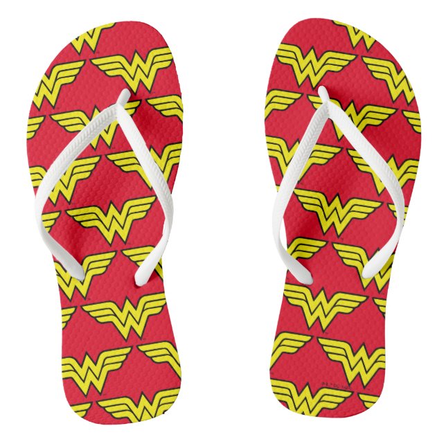 Wonder Woman | Classic Logo Jandals (Footbed)