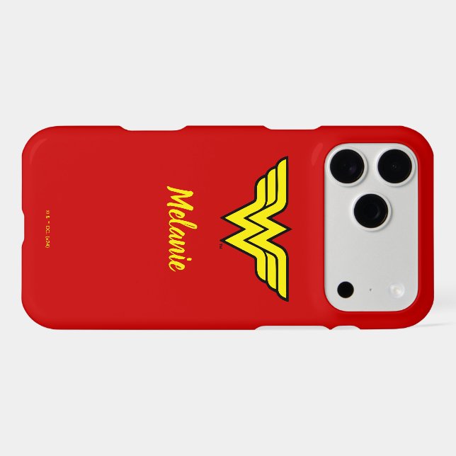 Wonder Woman Themed Phone Case - Red and Yellow Wonder Woman iPhone Cases & Covers | Zazzle main image 2