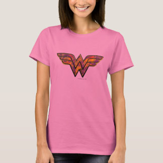 Wonder Woman Colourful Logo T-Shirt