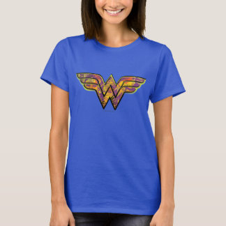 Wonder Woman Colourful Logo T-Shirt