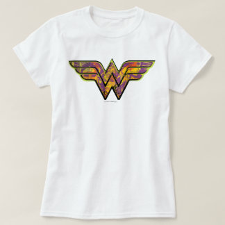 Wonder Woman Colourful Logo T-Shirt