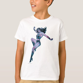 Wonder Woman Colourful Pose T-Shirt
