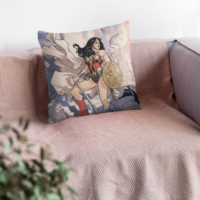 Wonder Woman Comic Cover #13 Cushion (Creator Uploaded)