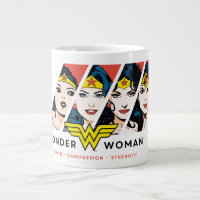 Wonder Woman Comic Evolution Graphic
