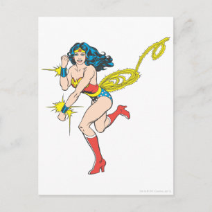 Wonder Woman Cuffs Postcard