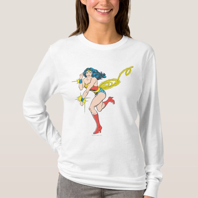 Wonder Woman Cuffs T-Shirt (Front)