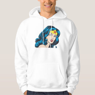 Wonder Woman Face Hoodie