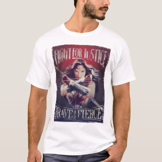 Wonder Woman Fight For Justice T-Shirt