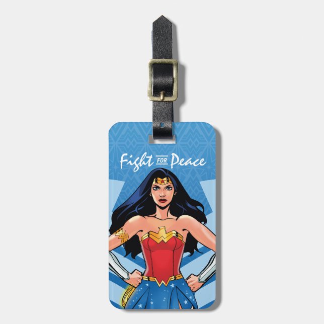 Wonder Woman - Fight For Peace Luggage Tag (Front Vertical)