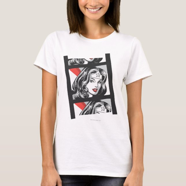 Wonder Woman Film Strip T-Shirt (Front)