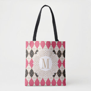 Wonder Woman Greek Pattern Tote Bag