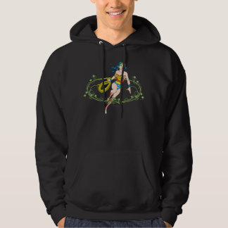 Wonder Woman Green Vines Hoodie
