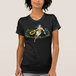Wonder Woman Green Vines T-Shirt