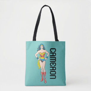 Wonder Woman Hands on Hips Tote Bag