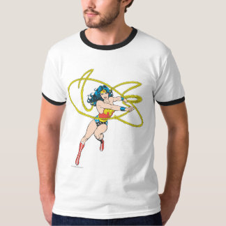 Wonder Woman Holds Lasso 1 T-Shirt