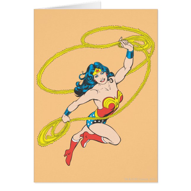 Wonder Woman Holds Lasso 3 (Front)