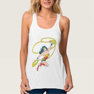 Wonder Woman Holds Lasso 3 Singlet
