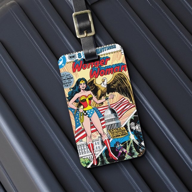 Wonder Woman Issue #272 Luggage Tag (Luggage tag on luggage)