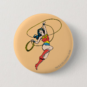Wonder Woman Lasso of Truth 6 Cm Round Badge