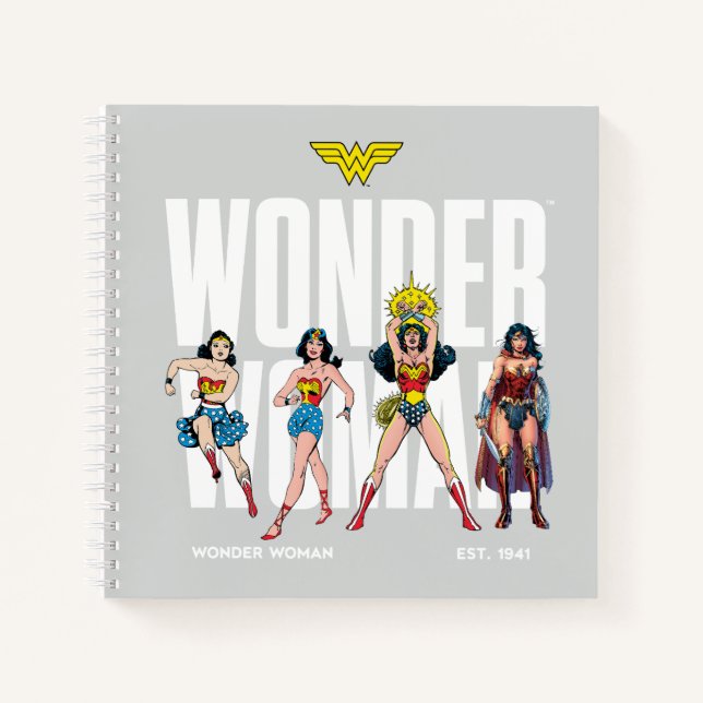 Wonder Woman Legends Forever Graphic Notebook (Front)