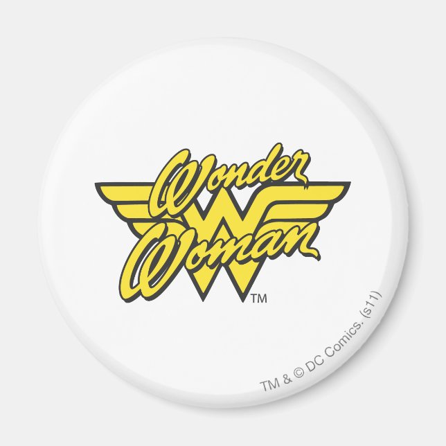 Wonder Woman Logo 1 Magnet (Front)