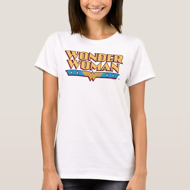 Wonder Woman Logo 2 T-Shirt (Front)