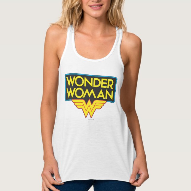 Wonder Woman Logo 3 Singlet (Front)