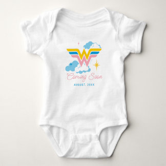 Wonder Woman Logo | Baby Shower Bodysuit