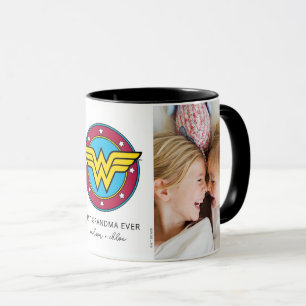 Wonder Woman Logo Best Grandma Photo Mug