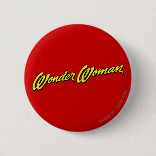 Wonder Woman Name 6 Cm Round Badge