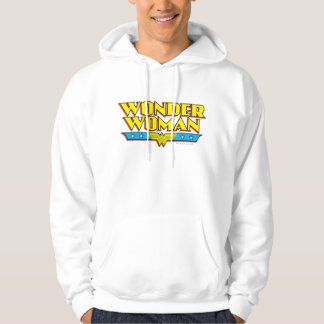 Wonder Woman Name and Logo Hoodie
