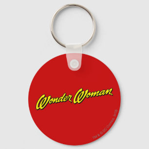 Wonder Woman Name Key Ring