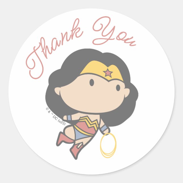 Wonder Woman | New Baby Coming Soon Classic Round Sticker (Front)