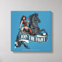 Wonder Woman on Horse Comic Art