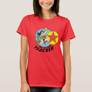 Wonder Woman Red Star Teacher T-Shirt